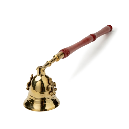 Candle bell extinguisher - gold, ornament