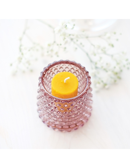 Natural Beeswax Ornamental Candle - Waves candle