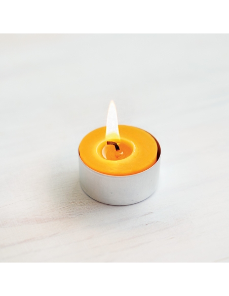 Natural Beeswax Tealight Candle - refills 24pcs box